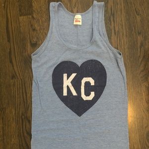 Charlie Hustle KC Heart Tank Top